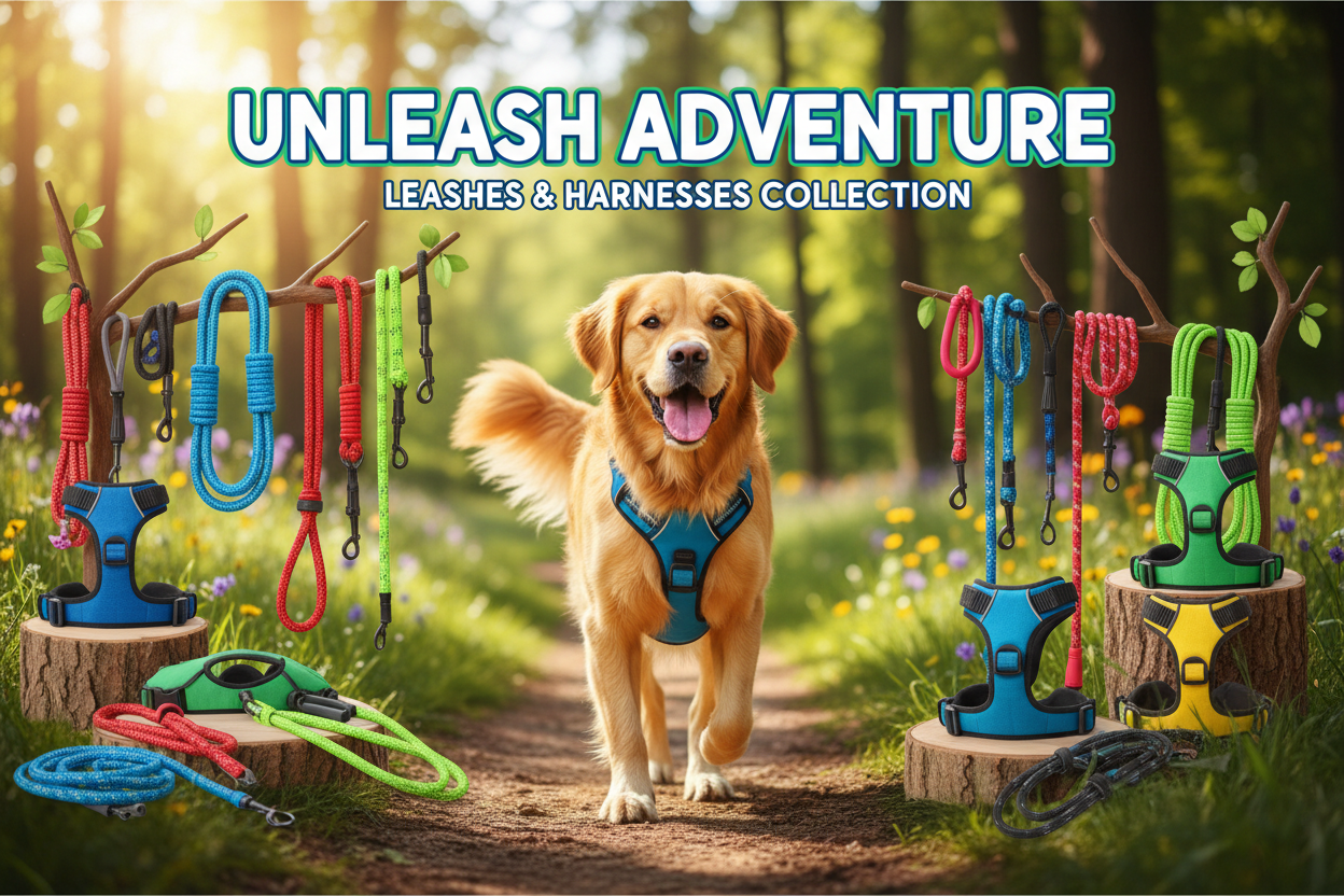 Leashes & Harnesses