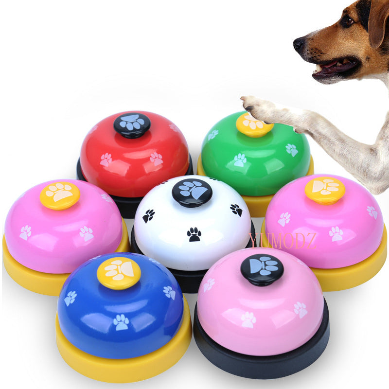 Pet Training Bell - Paw Print Design Communication Tool for Dogs & Cats