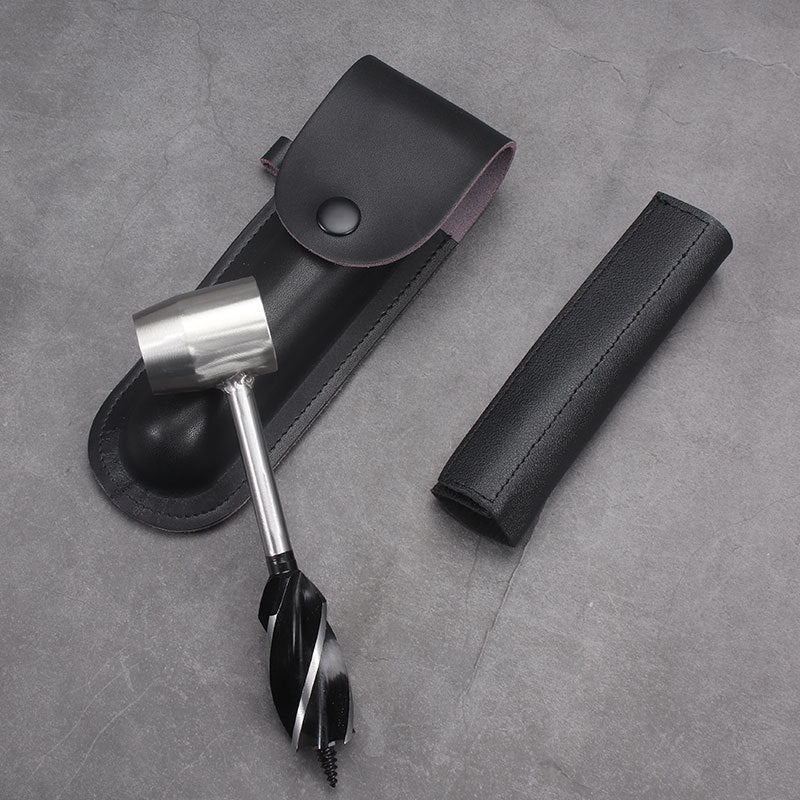 Manual Hand Auger Drill – Outdoor Survival Punch Tool for Camping, Bushcraft & Woodworking