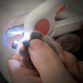 Professional Pet Nail Clippers with Built-in Sharpener - Cats & Dogs