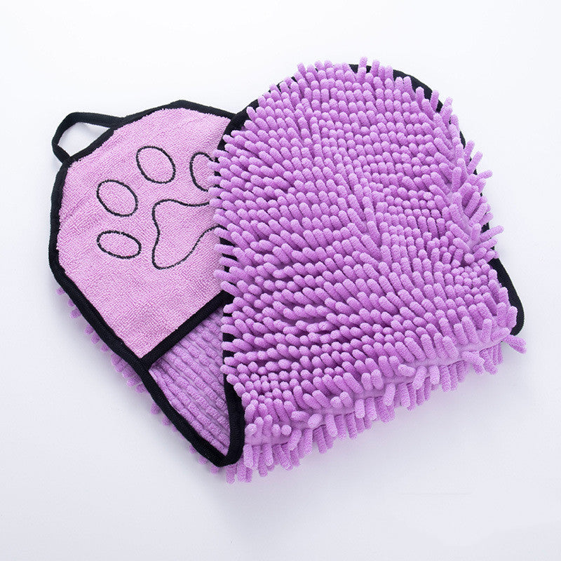 Super Absorbent Pet Bath Towel - Quick-Drying Microfiber for Dogs & Cats
