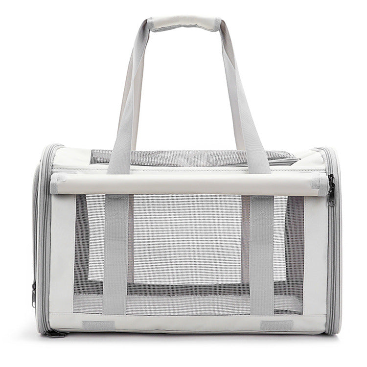 Transparent Pet Carrier Backpack - Breathable Travel Bag for Cats & Small Dogs