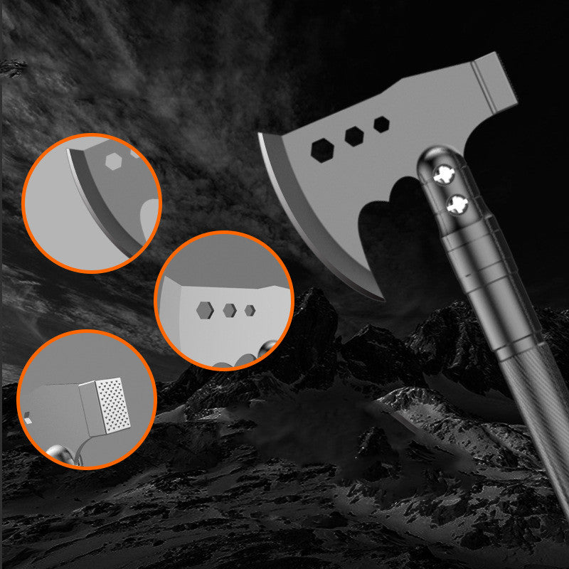 Multi-Function Folding Camping Shovel – Tactical Survival Tool for Hiking & Outdoor Adventures