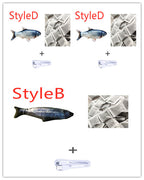 Electric Jumping Fish Toy - USB Rechargeable Interactive Cat Toy