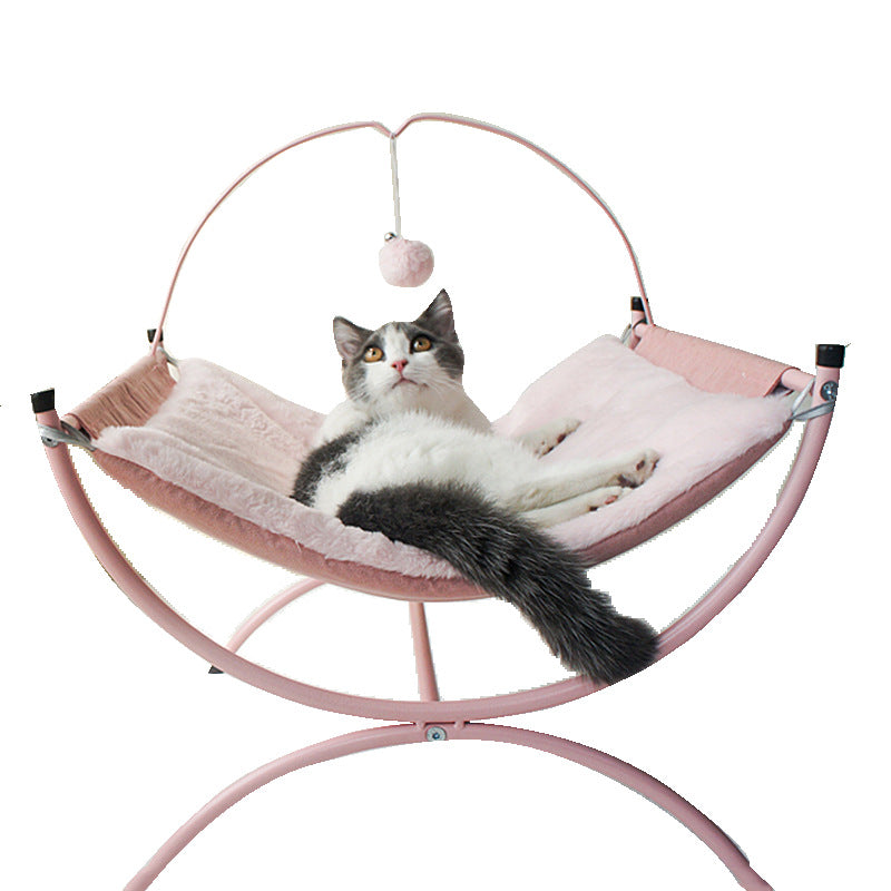 Four Seasons Cat Recliner Bed - Universal Comfort for Year-Round Lounging