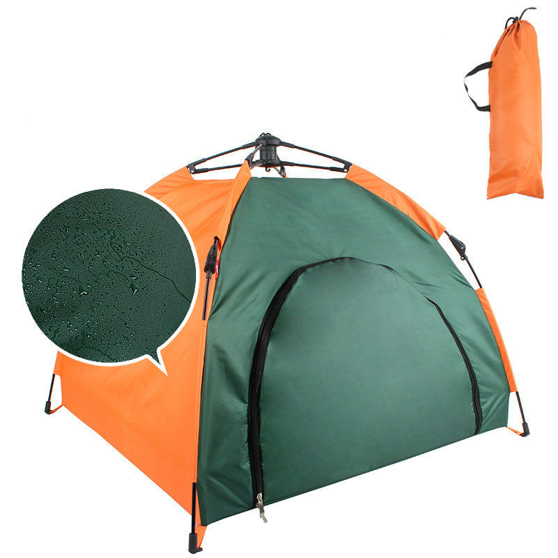 Portable Pop-Up Pet Tent — Waterproof Outdoor Shelter for Dogs & Cats