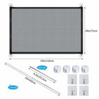 Retractable Mesh Safety Gate for Pets
