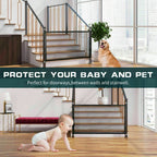 Retractable Mesh Safety Gate for Pets