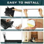 Retractable Mesh Safety Gate for Pets