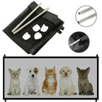 Retractable Mesh Safety Gate for Pets