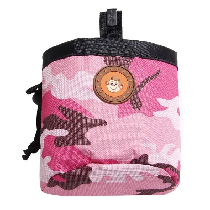 Dog Training Treat Bag – Portable Reward Pouch with Waist Clip & Mesh Pockets