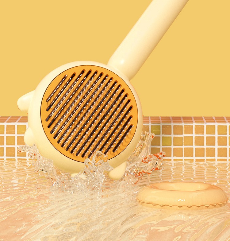 Pet Grooming Massage Comb - Hair Removal Brush for Dogs & Cats