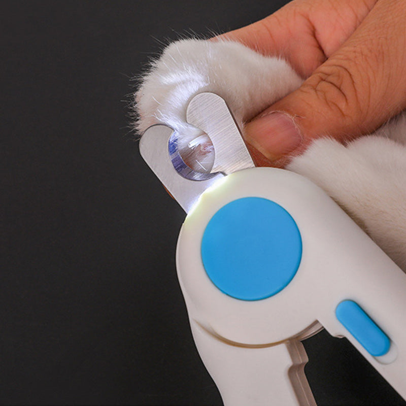 Professional Pet Nail Clippers with Built-in Sharpener - Cats & Dogs