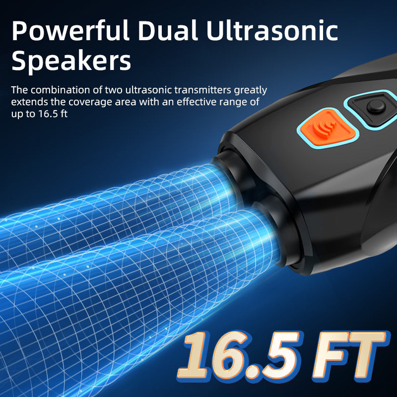 Ultrasonic Dog Repeller – Portable Anti-Bark & Training Device