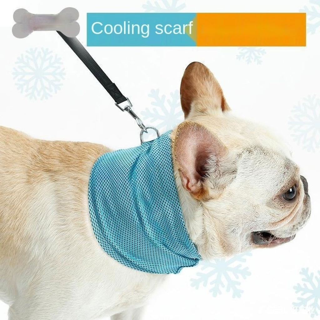 Instant Cooling Pet Bandana - Summer Heat Relief Scarf for Dogs