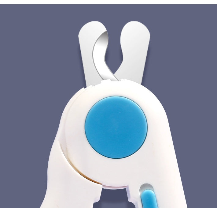 Professional Pet Nail Clippers with Built-in Sharpener - Cats & Dogs
