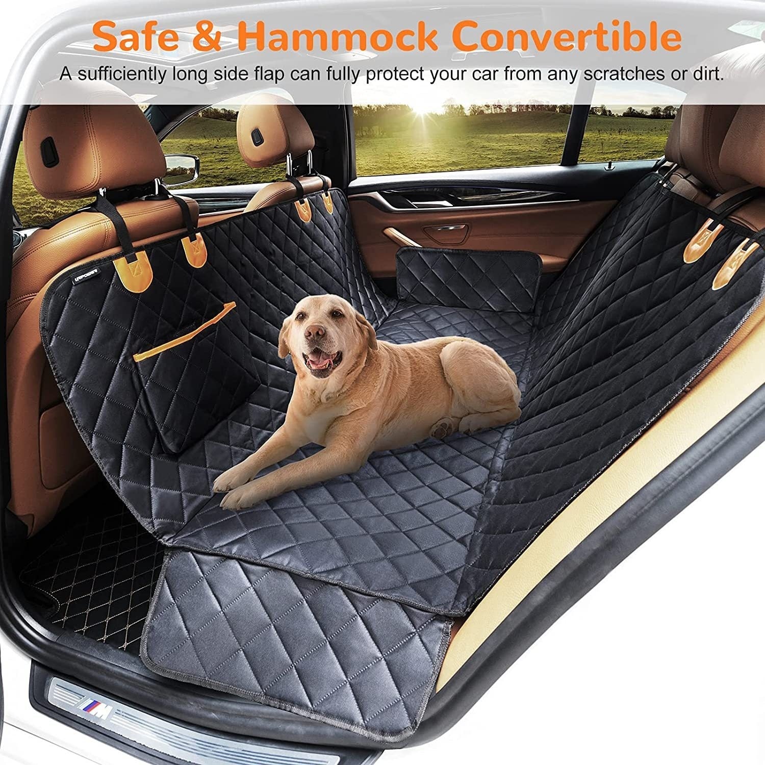 Pet Car Travel Cushion - Portable Dog Toilet & Backseat Protector
