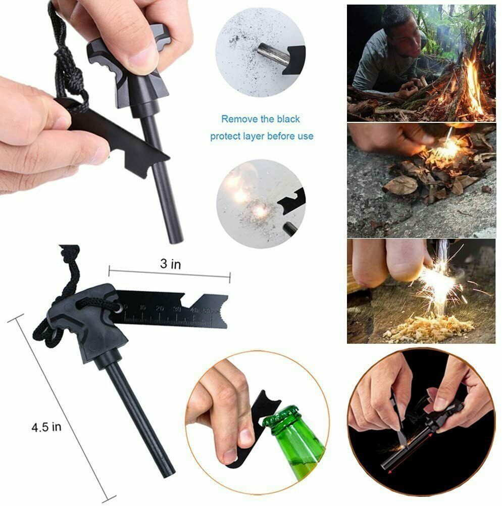 14-in-1 Emergency Survival Kit – Tactical Camping & Hiking Gear Set for Outdoor Adventures