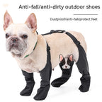 Waterproof Dog Shoes - Adjustable Non-Slip Boots for All Weather