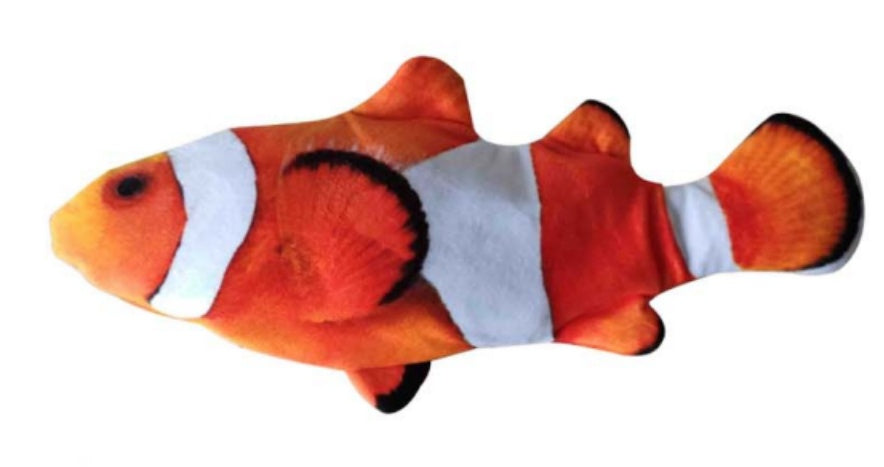 Electric Jumping Fish Toy - USB Rechargeable Interactive Cat Toy