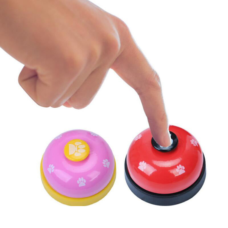 Pet Training Bell - Paw Print Design Communication Tool for Dogs & Cats