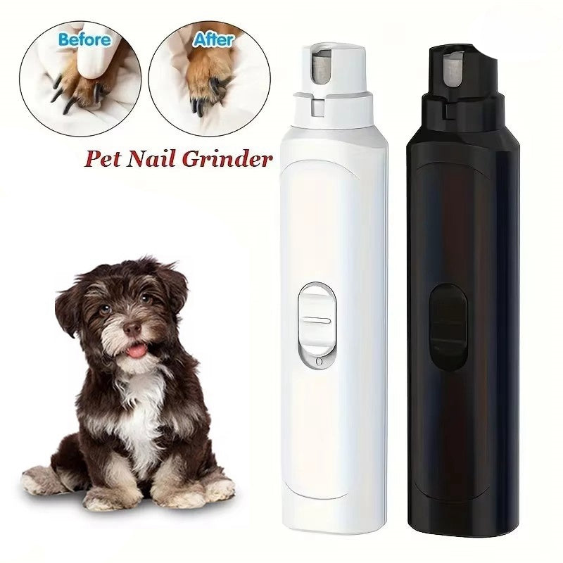 Electric Pet Nail Grinder - Safe & Quiet Nail Trimmer for Dogs & Cats