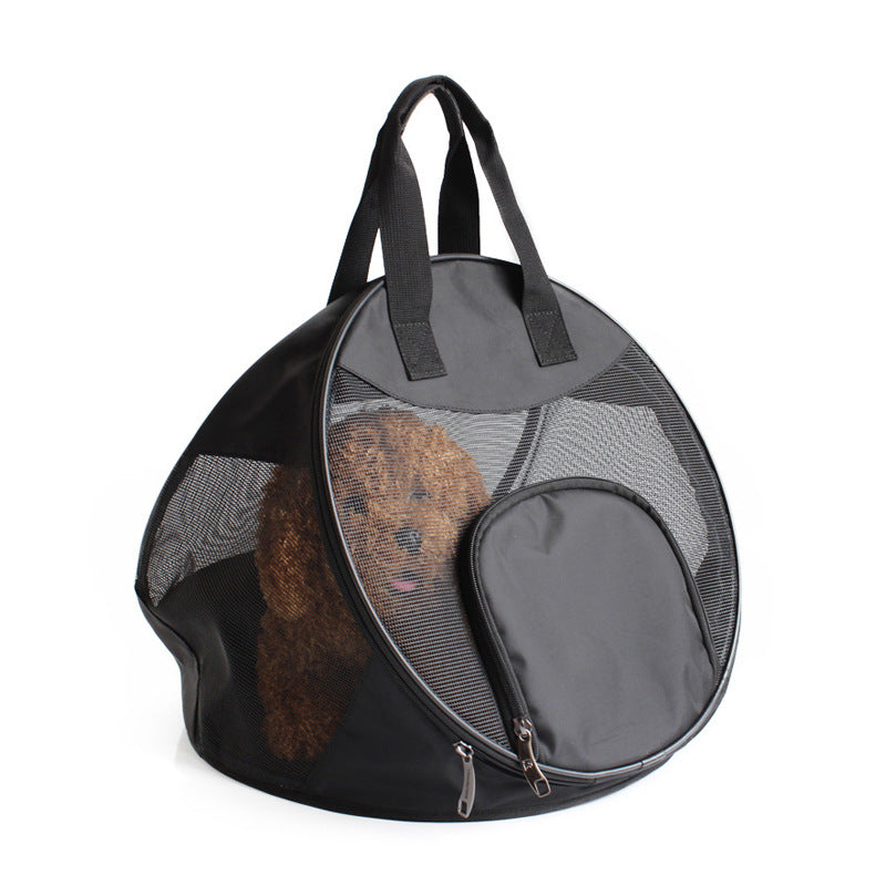 Portable Pet Carrier Handbag - Breathable Travel Tote for Cats & Small Dogs