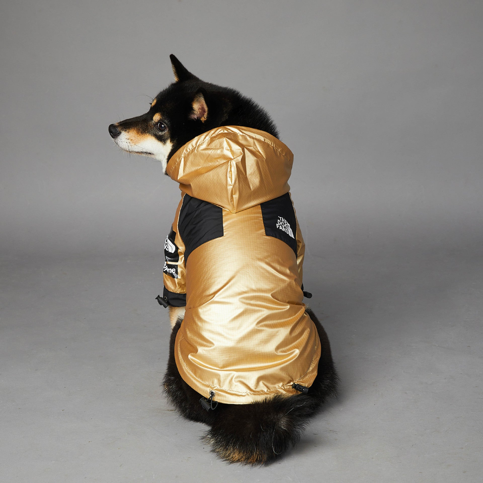 Dog Raincoat - Waterproof Jacket for Large Dogs with Reflective Trim