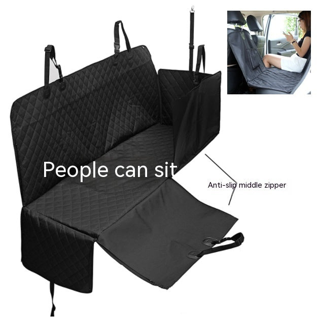 Pet Car Travel Cushion - Portable Dog Toilet & Backseat Protector