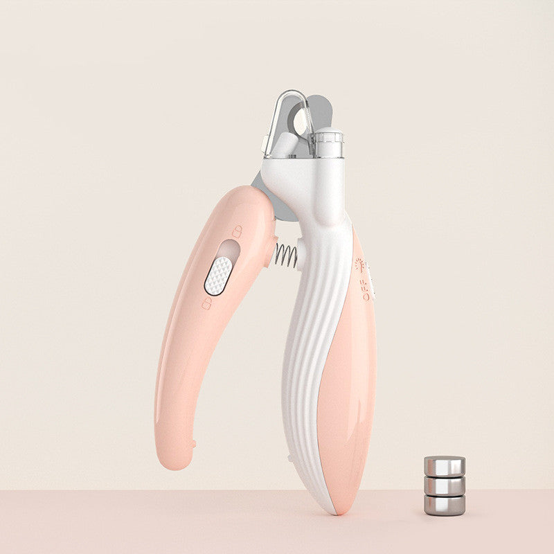 LED Pet Nail Clippers & Electric Grinder - 2-in-1 Grooming Tool