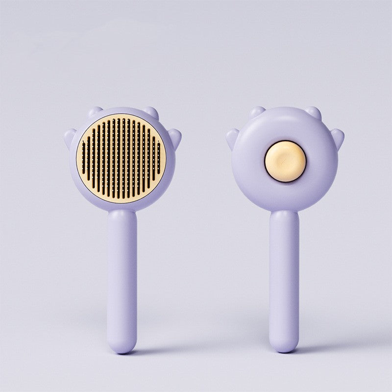 Pet Grooming Massage Comb - Hair Removal Brush for Dogs & Cats