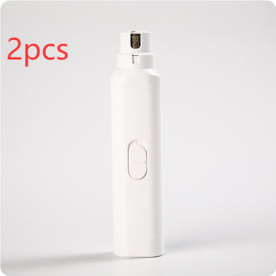 Electric Pet Nail Grinder - Safe & Quiet Nail Trimmer for Dogs & Cats