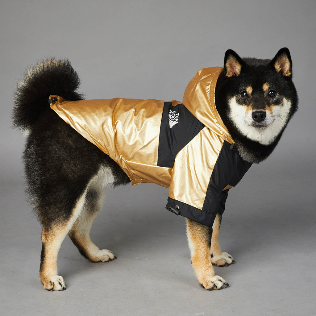 Dog Raincoat - Waterproof Jacket for Large Dogs with Reflective Trim