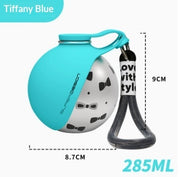 Creative Portable Outdoor Pet Stainless Steel Water Cup Small Dog Water Bottle Convenient Dog Drink Dispenser Puppy Travel Portable Water Bowl Pet Products