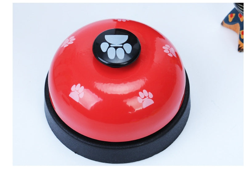 Pet Training Bell - Paw Print Design Communication Tool for Dogs & Cats