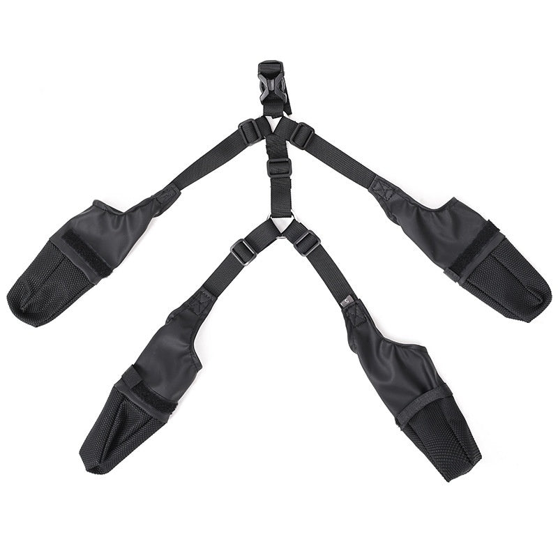 Waterproof Dog Shoes - Adjustable Non-Slip Boots for All Weather