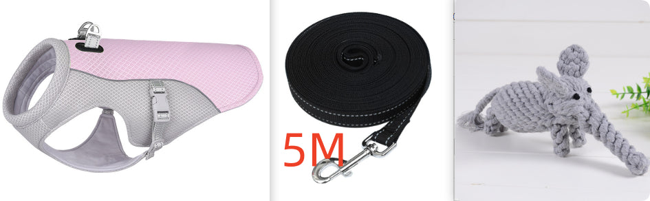Summer Pet Dog Cooling Vest Heat Resistant Cool Dogs Clothes Breathable Sun-proof Clothing For Small Large Dogs Outdoor Walking