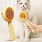 Pet Grooming Massage Comb - Hair Removal Brush for Dogs & Cats