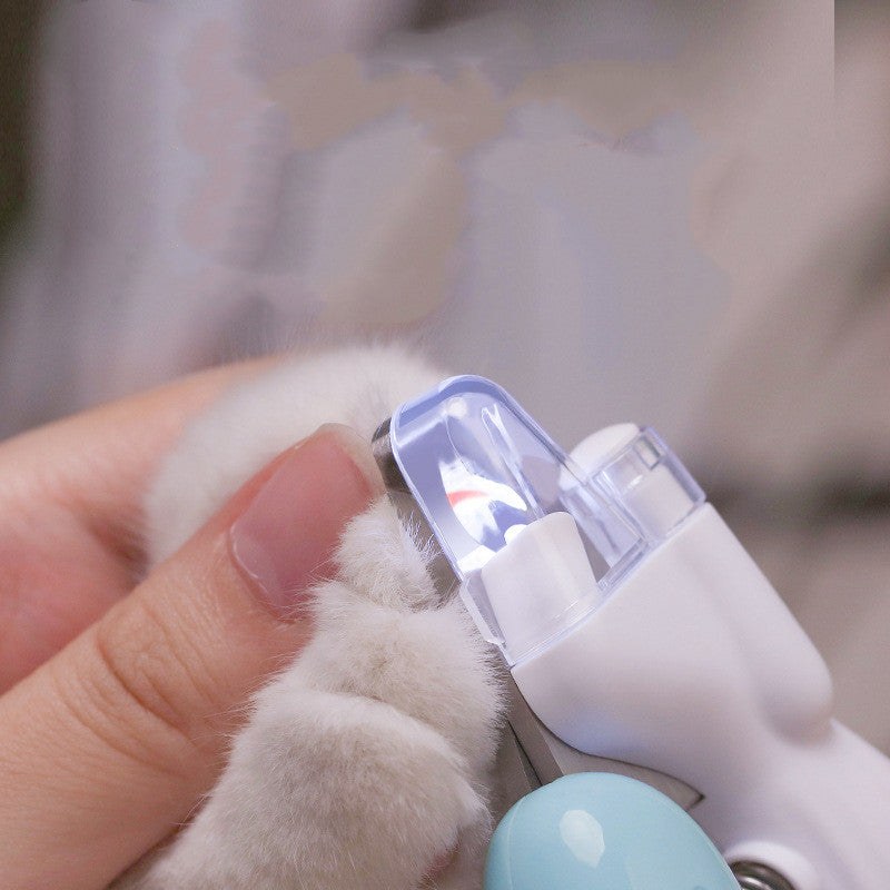 LED Pet Nail Clippers & Electric Grinder - 2-in-1 Grooming Tool