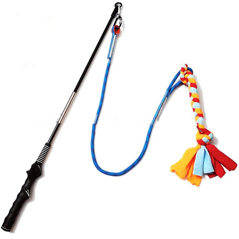 Dog Teaser Rope Toy - Interactive Cotton Rope for Training & Play