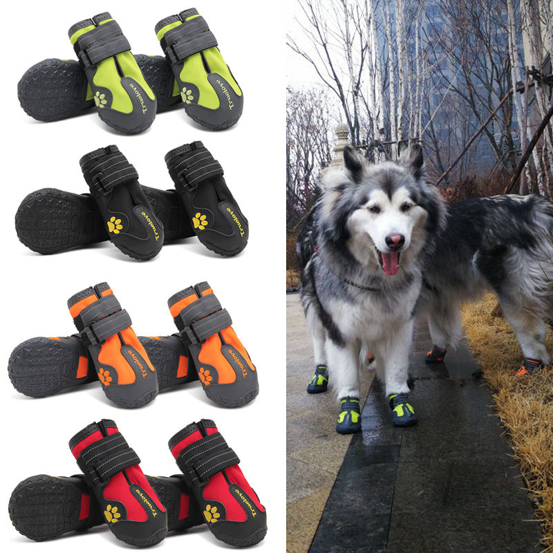Dog Shoes - Non-Slip Protective Boots for Large Dogs