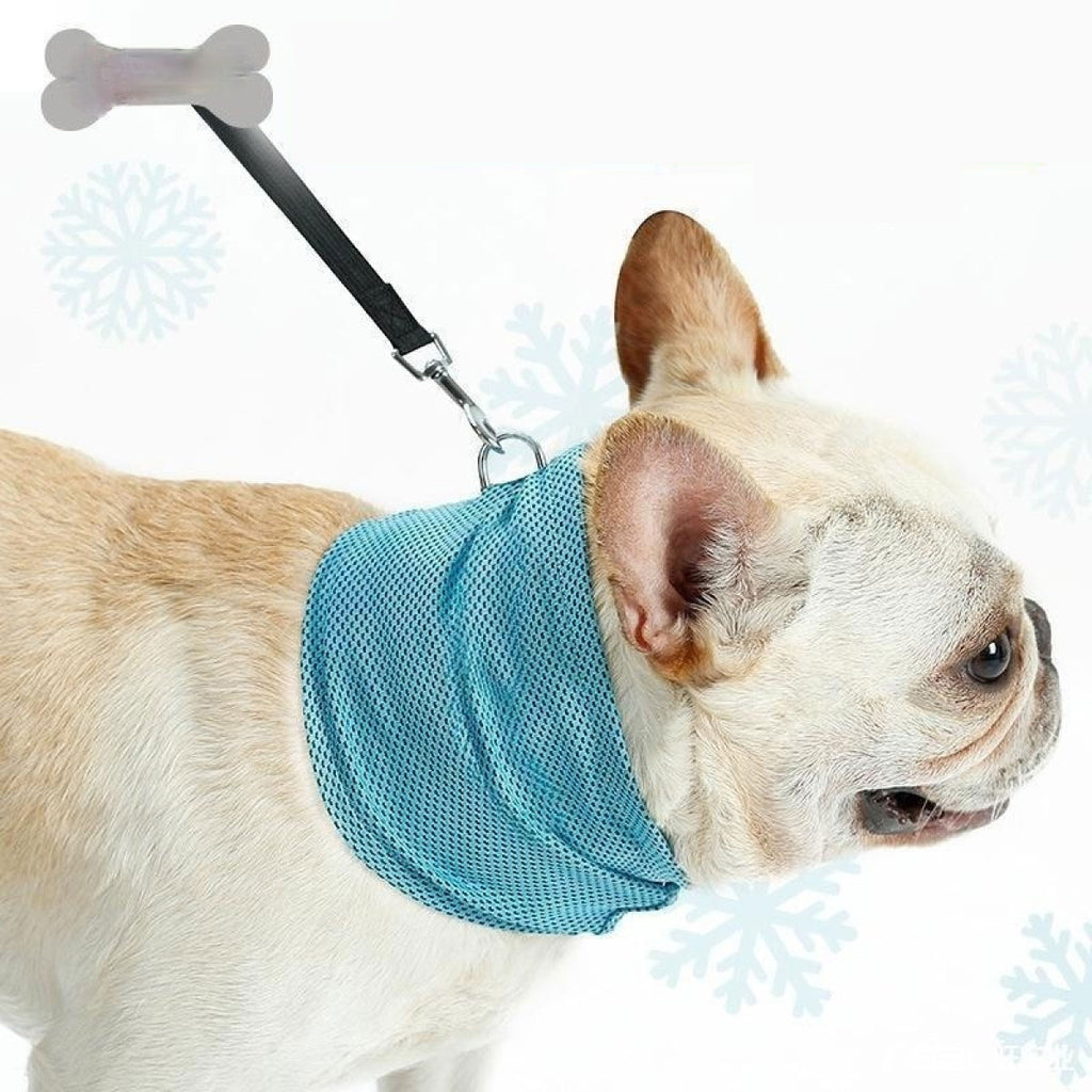 Instant Cooling Pet Bandana - Summer Heat Relief Scarf for Dogs