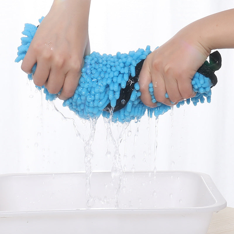 Super Absorbent Pet Bath Towel - Quick-Drying Microfiber for Dogs & Cats