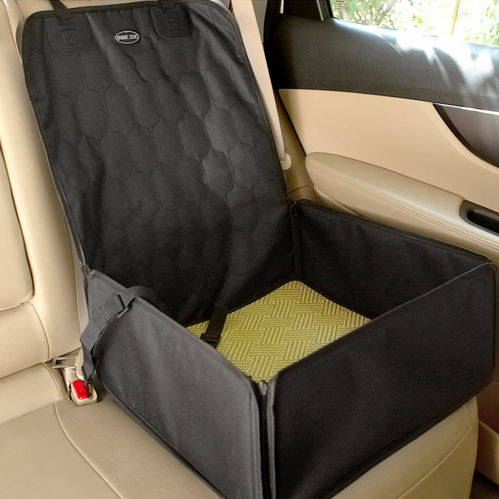Pet Car Travel Cushion - Portable Dog Toilet & Backseat Protector