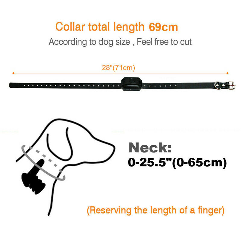 Wireless Pet Fence - Electric Training Collar with Adjustable Boundary