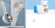 Animal Hair Remover Brush Dog And Cat Steam Brush Pet Self Cleaning Dog Brush Grooming Removes Cat Hairs Cat Dog Accessories Pet Products