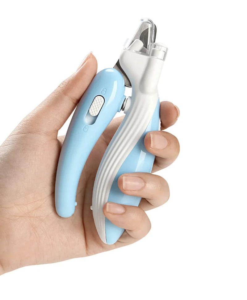 LED Pet Nail Clippers & Electric Grinder - 2-in-1 Grooming Tool