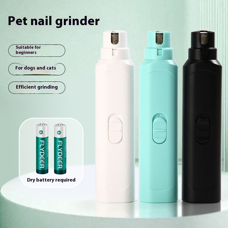 Electric Pet Nail Grinder - Safe & Quiet Nail Trimmer for Dogs & Cats