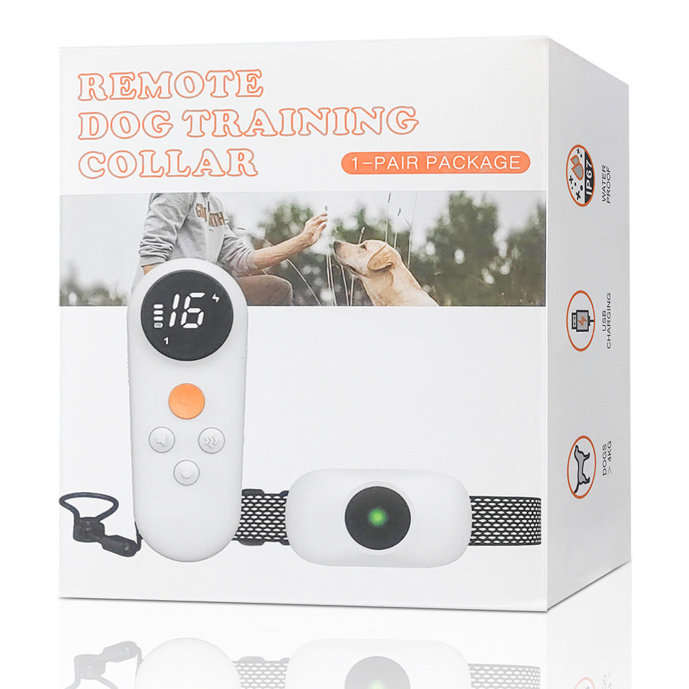 Bark Control Collar - Smart Training Device with Color Screen Display