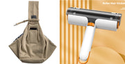 2 In 1 Pet Hair Removal Roller Multifunctional Portable Washable Hair Removal Brush Pet Supplies